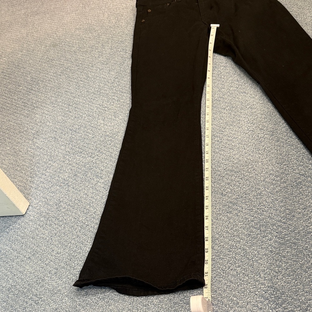 Levi Strauss 726 Flare leg jeans in black host pick - Picture 8 of 8